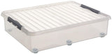Sunware q-line boîte de rangement 60 litres rouleau de lit