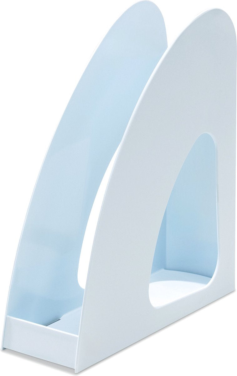 Cassette de magazine Han - re-loop - 100% recyclé - bleu pastel - taille a4 c4 - ha-16218-884