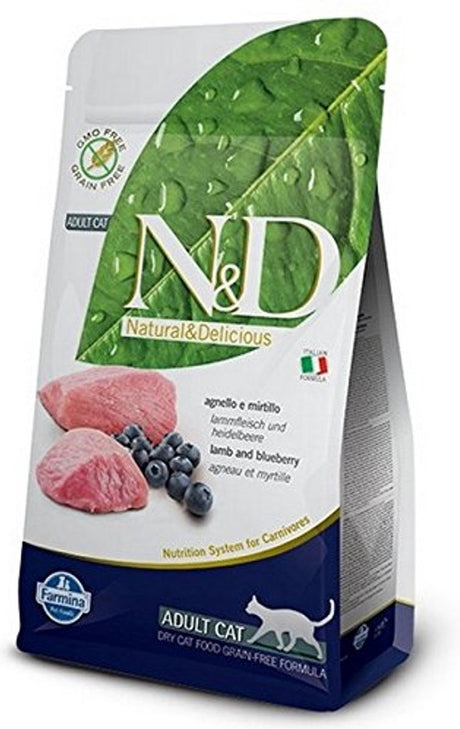 Farmina n d prime nourriture pour chat adulte - agneau - 1,5 kg