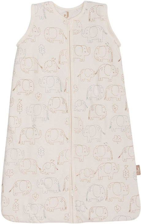 Jollein slaapzak baby met afristbare mouw 70cm - elephant tales