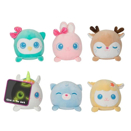 Peluche câline qui brille dans le noir