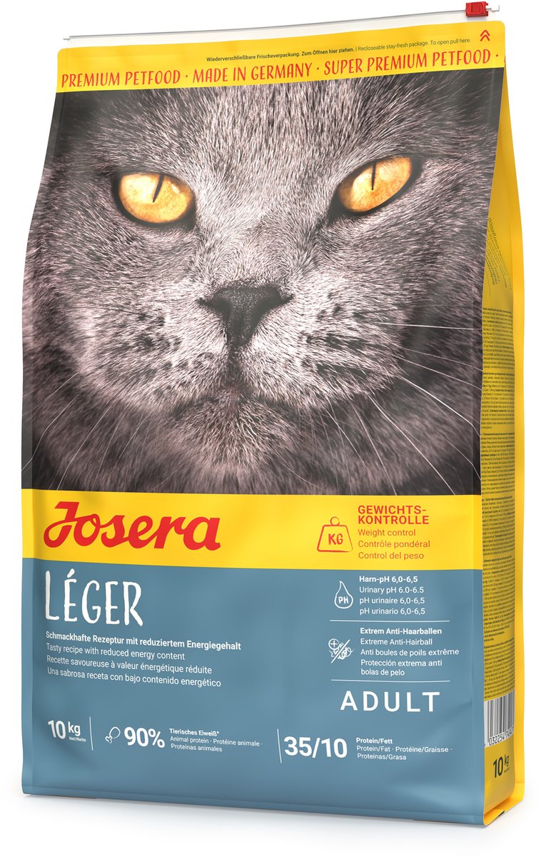Josera chat léger - nourriture pour chat - 10kg