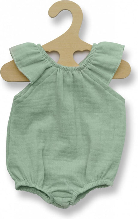 Corps de poupée Heless vert menthe avec volants, 28-35 cm