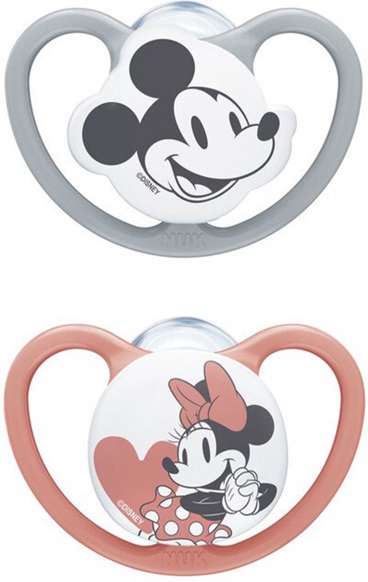 Nuk space disney sucettes bébé 2 pcs. 6+ mois