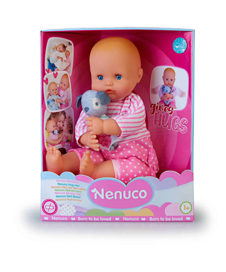 Poupée bébé Famosa nenuco avec corps doux, hauteur environ 42 cm