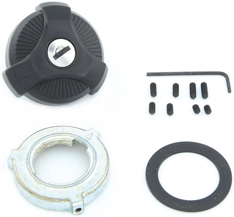 Bouchon de réservoir Vaico pour réservoir d'essence, couvercle de réservoir verrouillable vparts noir, m434