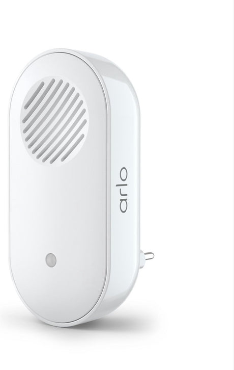 Carillon de sonnette Arlo (carillon) - carillon de sonnette - accessoire certifié - alarme audio sans fil, mélodie réglable, sirène - compatible avec la sonnette vidéo essentielle (sans fil et filaire) - ac2001-100pes