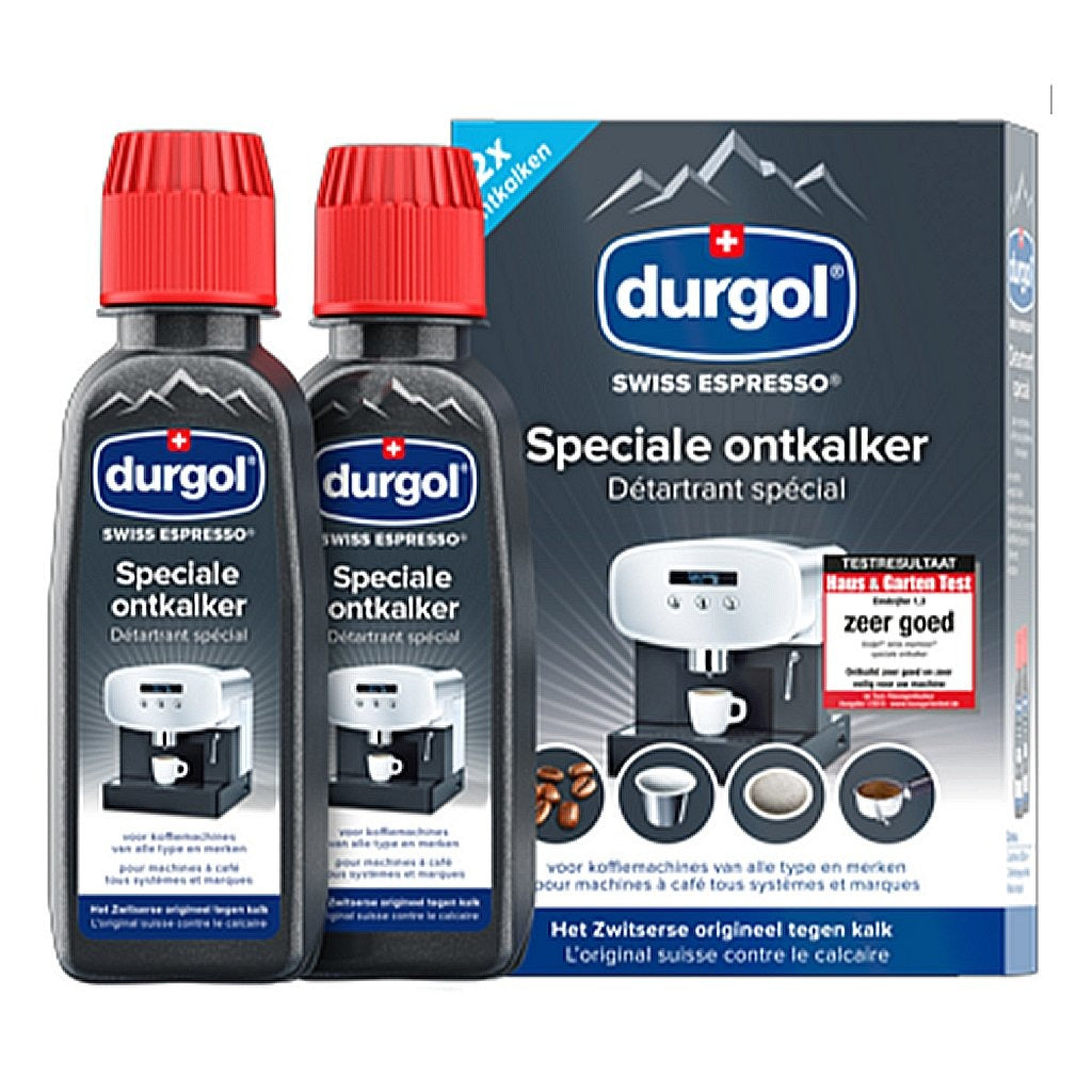 Durgol Durgol Swiss Espresso Descaling Agent pour les cafetières 2x125 ml