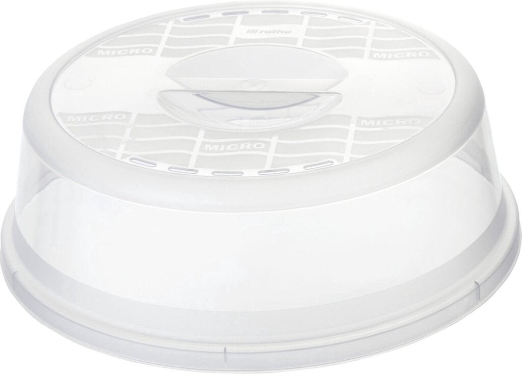 Couvercle micro-ondes Rotho basic 26,5cm transparent