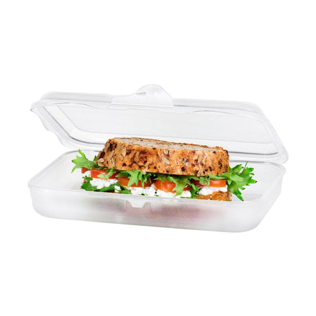 Boîte à lunch Rotho amusante 0,45l transparente