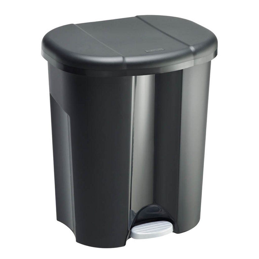 Poubelle Rotho trio 10l + 2x15l noir