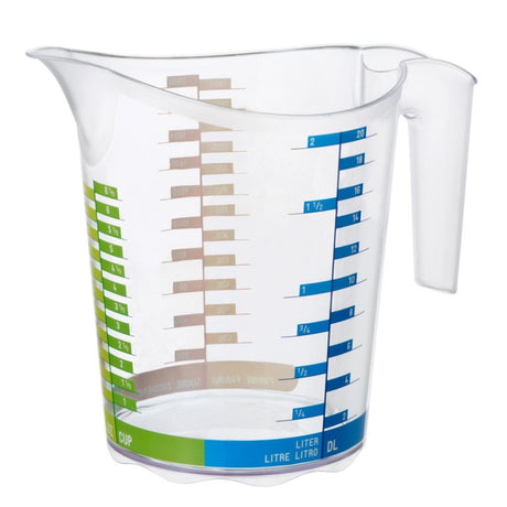 Rotho domino verre doseur 2l transparent
