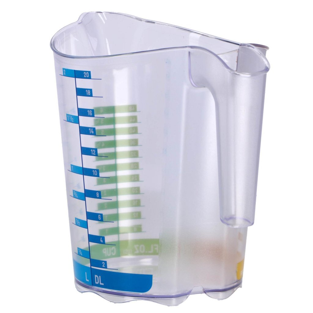 Rotho domino verre doseur 2l transparent
