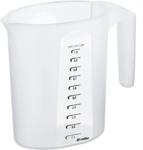 Rotho topline verre doseur 1l transparent