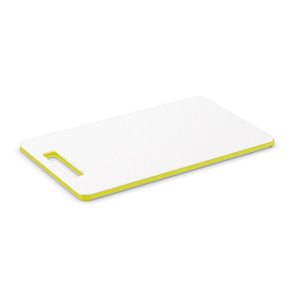 Planche à découper Rotho 34,2x25x0,9 cm vert citron blanc
