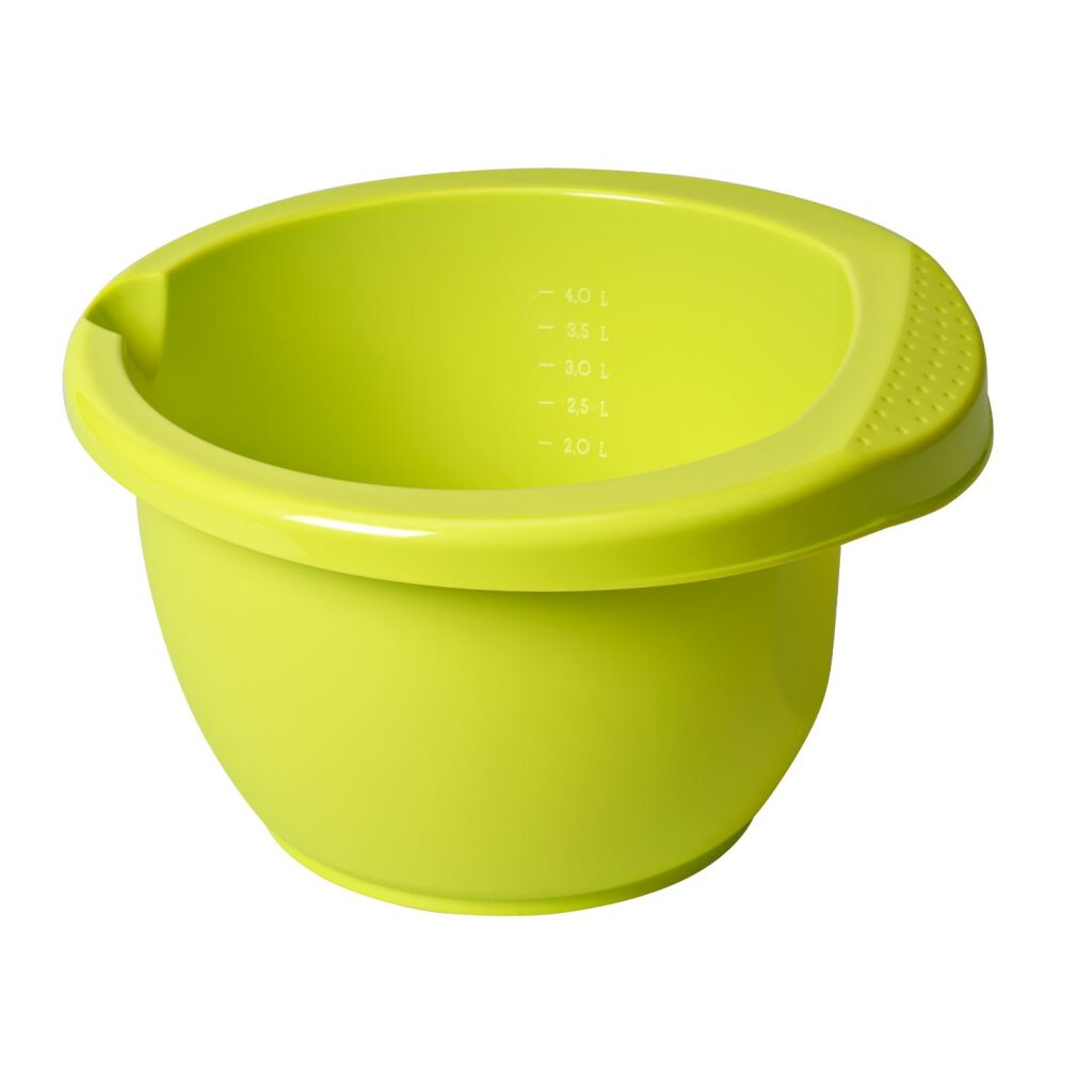 Bol à mélanger Rotho 4,0l vert citron | 2 pièces