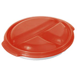 Rotho micro-assiette micro-ondes intelligente 0,75l rouge