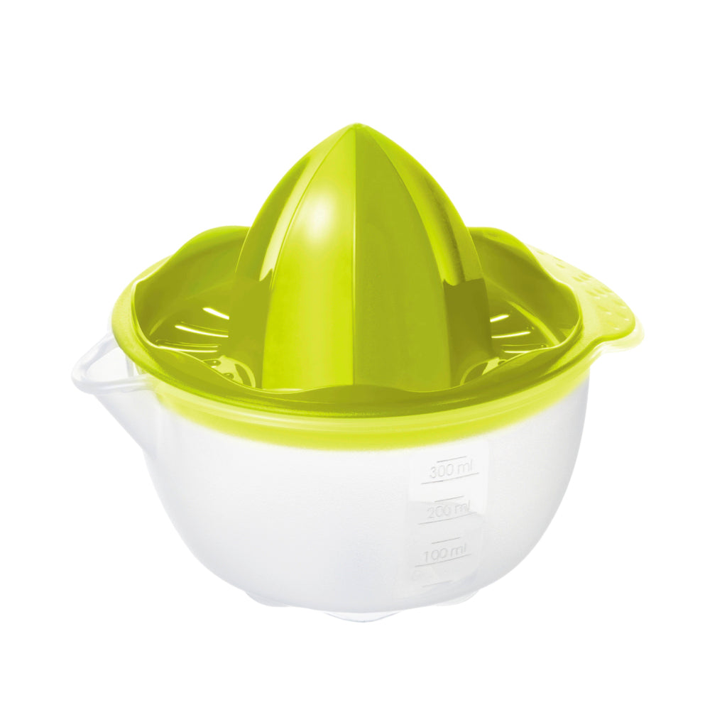 Presse-agrumes Rotho onda 0,3l vert citron transparent