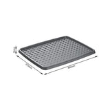 Rotho drops tapis à chaussures 48x48 cm anthracite