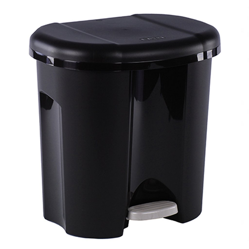 Rotho Duo Pedal Bin 2x10L sort