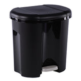 Rotho Duo Pedal Bin 2x10L Schwarz