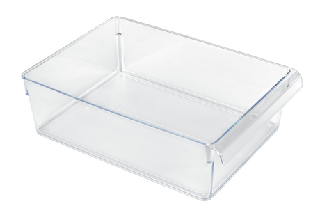 Organisateur de réfrigérateur Rotho loft 5 litres transparent - rangement cuisine.