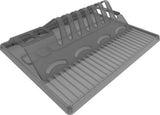 Rotho space wonder égouttoir à vaisselle pliable anthracite