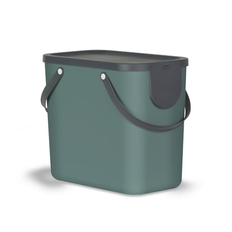 Rotho albula poubelle de tri 25l vert gui