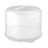 Rotho boîte à gâteaux frais xl 35,5x34,5x26 cm blanc transparent