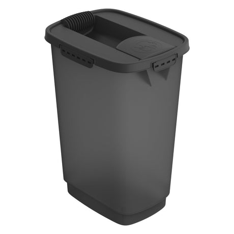 Rotho cody récipient à nourriture pour animaux 25l anthracite transparent