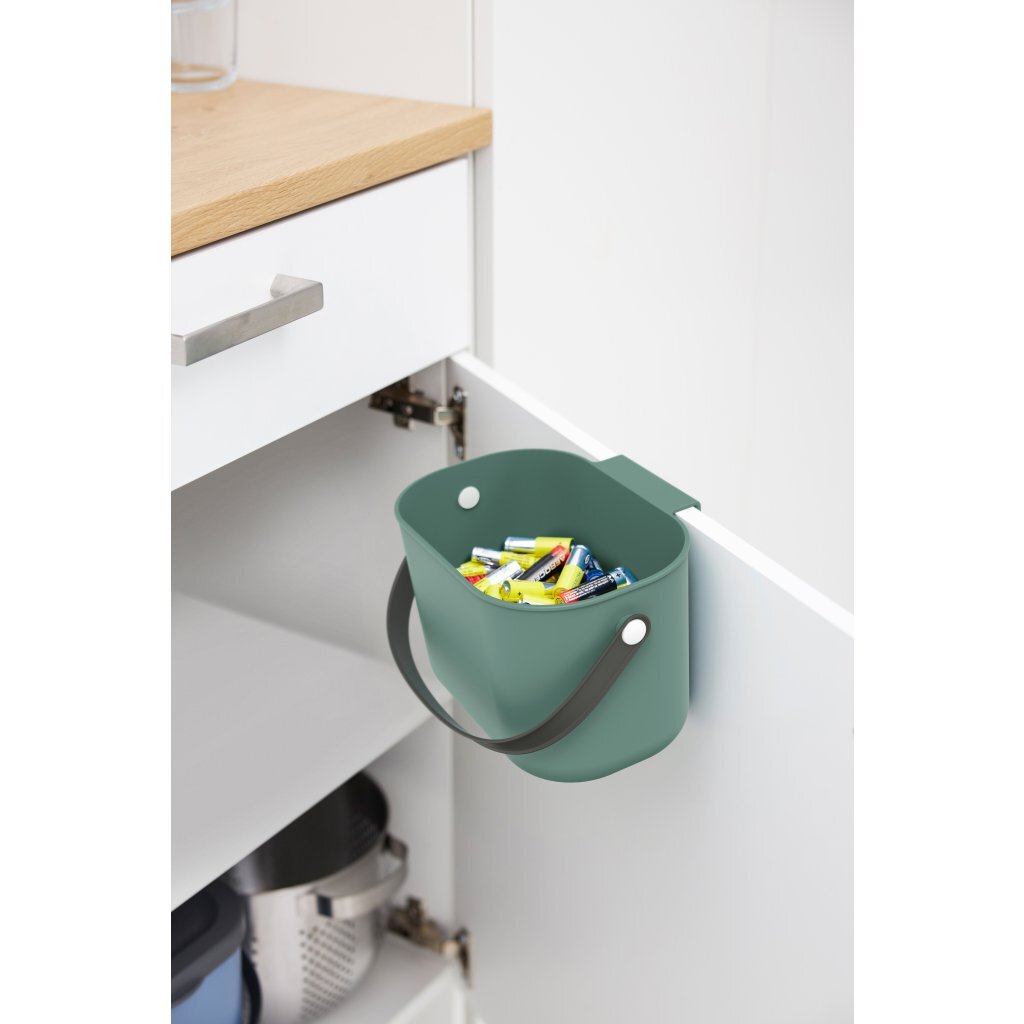 Rotho Albula Bio Waste Bin 3.2L Verde