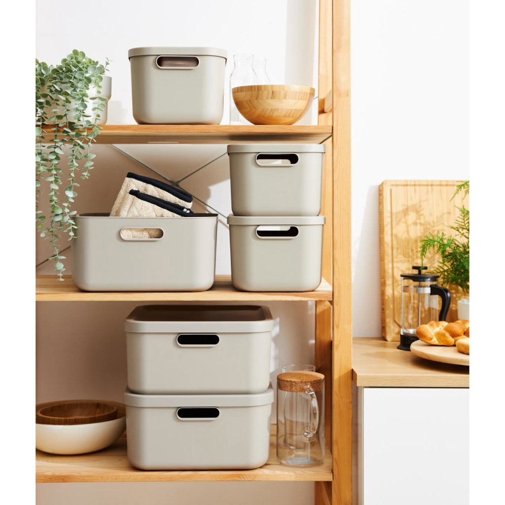 Rotho albula boîte de rangement 12l gui blanc