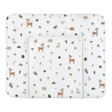 Rotho matelas à langer animaux de la forêt 85x72 cm blanc