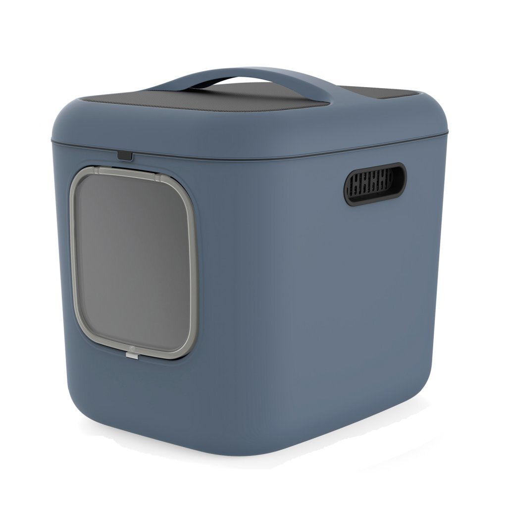 Rotho mypet biala xl bac à litière 61,4x49,2x57,6 cm bleu