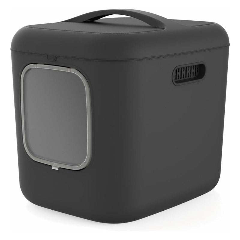 Rotho mypet biala xl bac à litière 61,4x49,2x57,6 cm anthracite