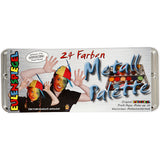 Peinture pour le visage Eulenspiegel, différentes couleurs, 24 couleurs 1 set