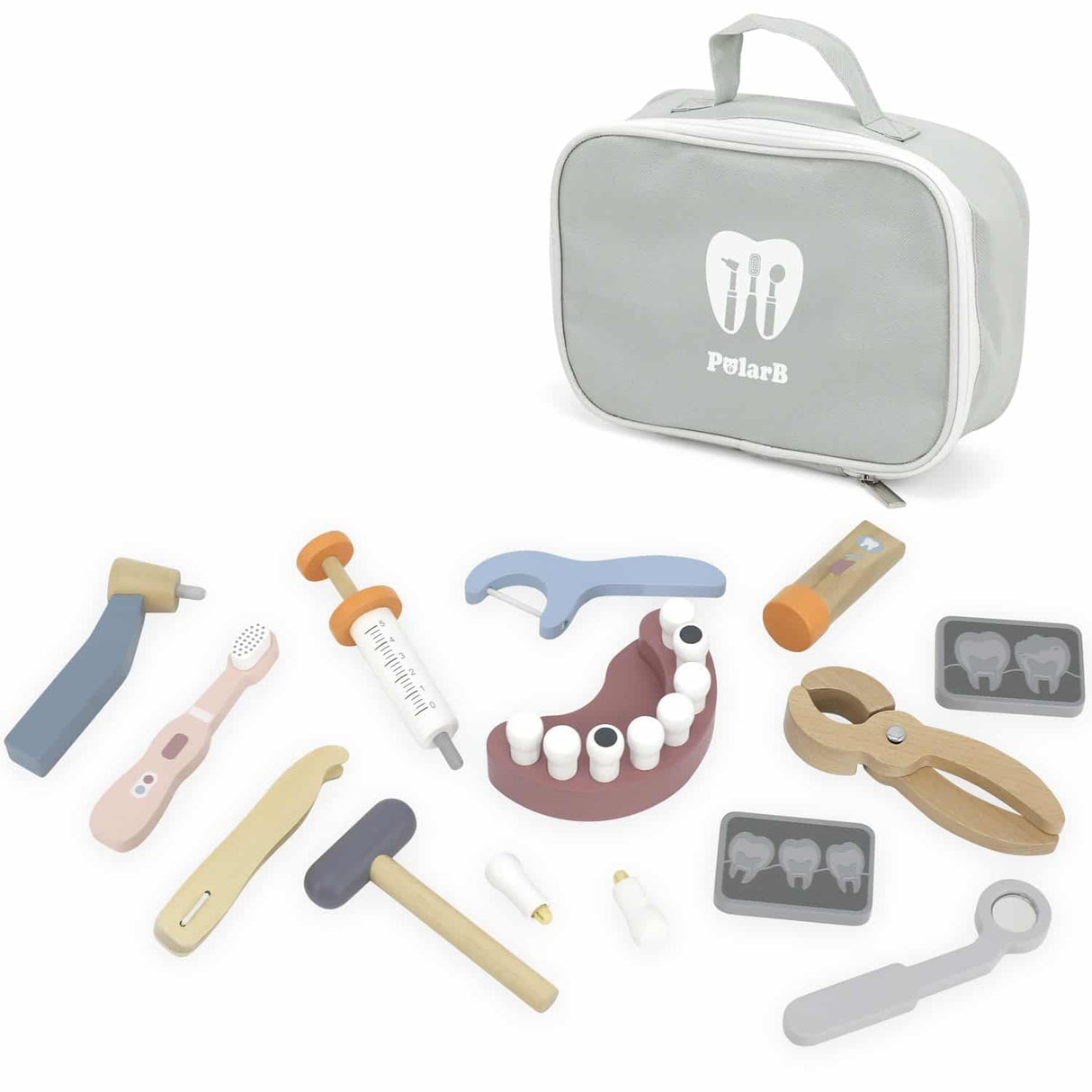 Ensemble dentiste Oku Polar B dans un joli sac