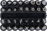 Jeu d'embouts techniques Bgs hexagone externe long 1 4 (6,3 mm) 32 pcs.