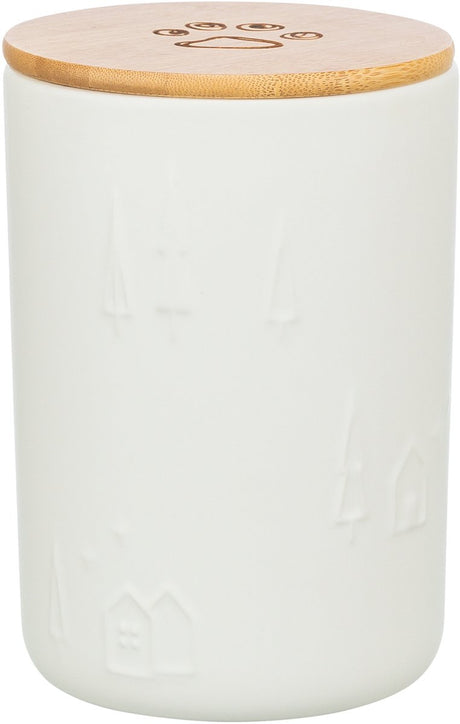 Trixie pot à collation céramique blanc