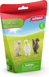 Schleich Farm World Chicken Friends - Ensemble de figurines de jeu - Jouets pour enfants pour garçons et filles - 42574