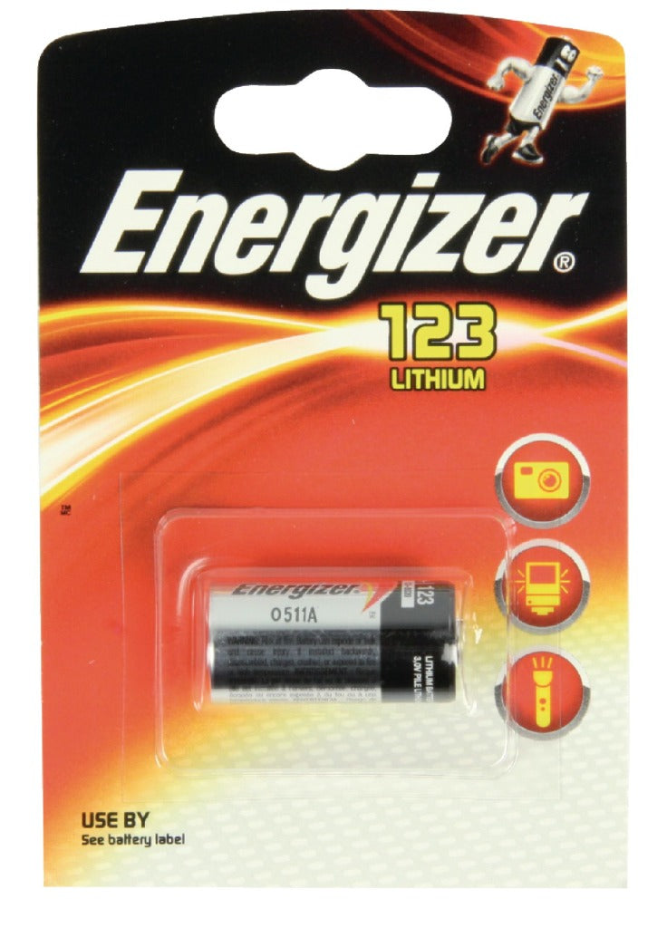 Energizer en123p1 el123 batterie photo au lithium 1-blister