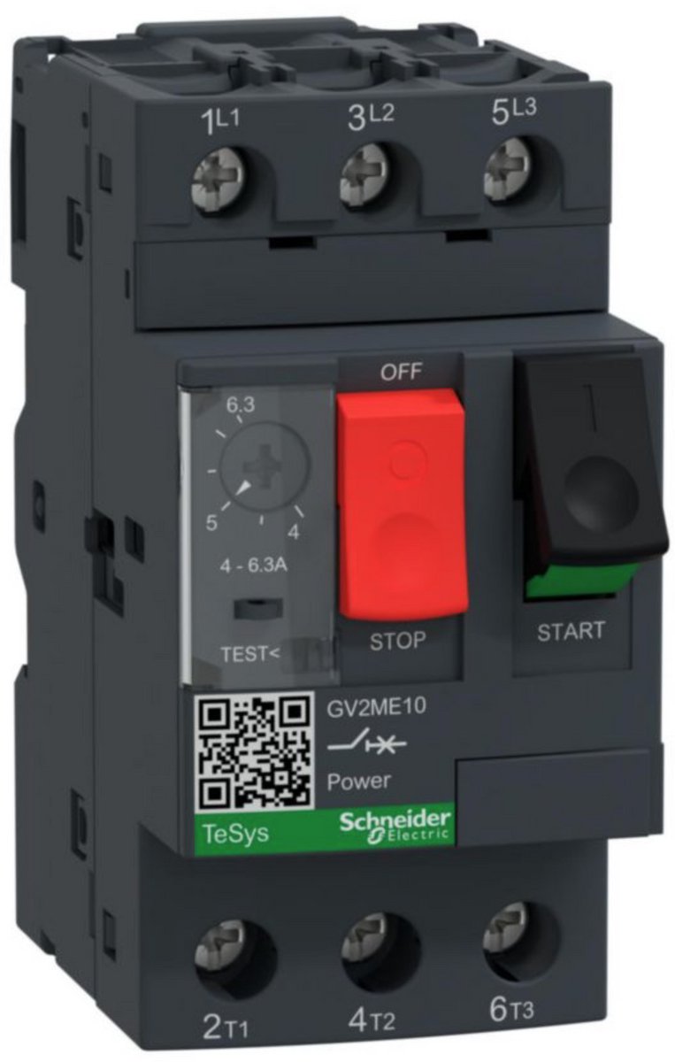 Disjoncteur de protection moteur Tesys 4-6.3a