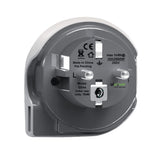 Adaptateur de voyage Q2 power 1.100110, monde vers Europe, USB mis à la terre