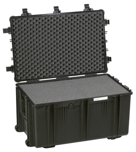 Cas d'explorateur 7641 Black Black avec mousse de touffe