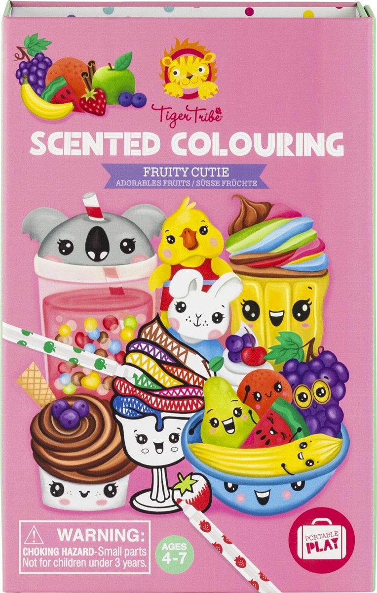 Coloriages Selecta avec des senteurs - Fruity Cutie