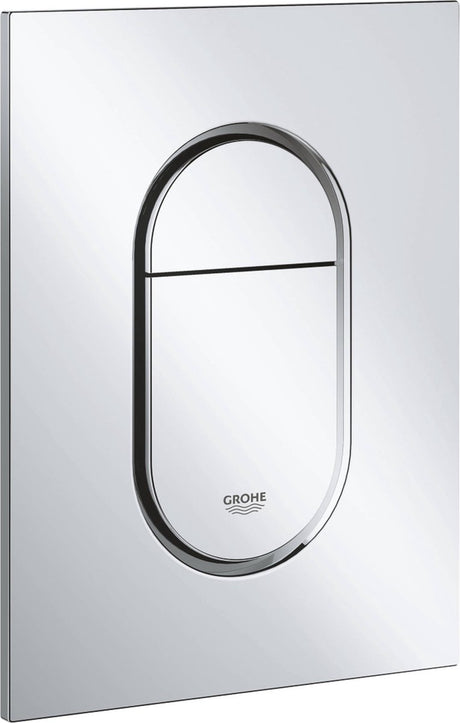 WC à panneau de commande Grohe arena cosmopolitan s - double chasse - chrome