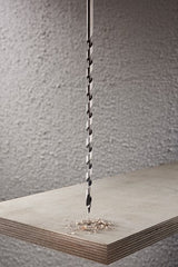 Wolfcraft - foret serpent pour poutres en bois 6 mm - 250 mm de long - tige hexagonale - ø 6 mm - foret à bois - 7659010