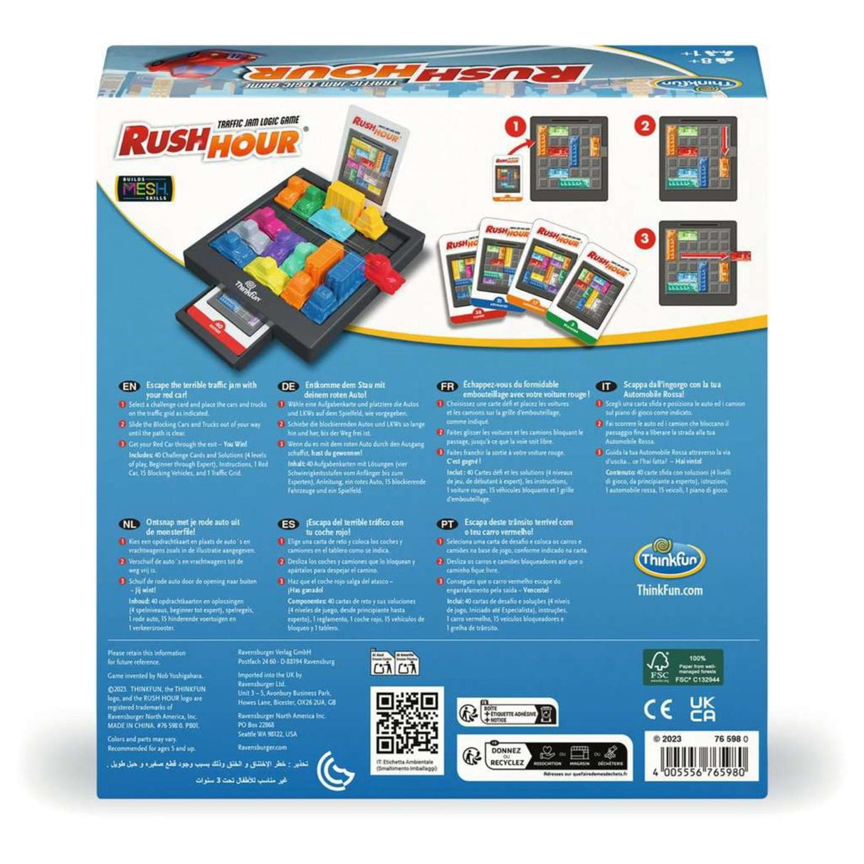 Jeu de puzzle Ravensburger aux heures de pointe