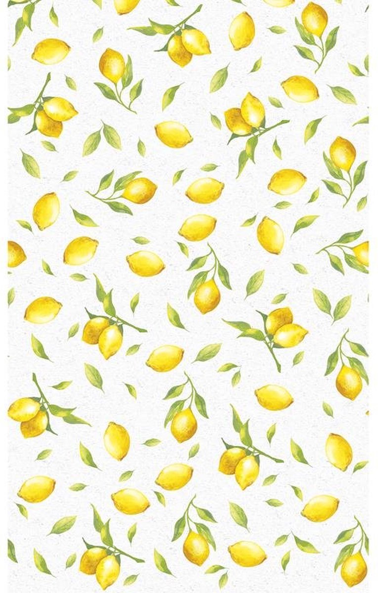 Nappe agrumes 138x220 cm | 2 pièces