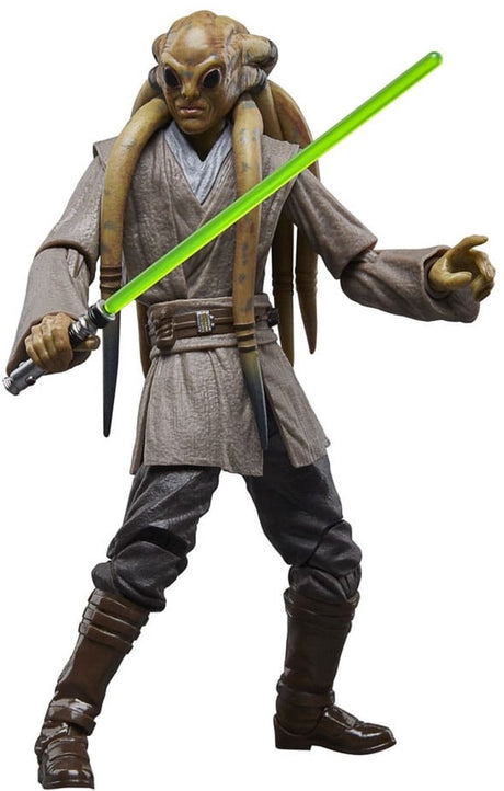 Star Wars Hasbro Episode III Black Series Figurine 20ème Anniversaire Kit Fisto 15 cm Figurine